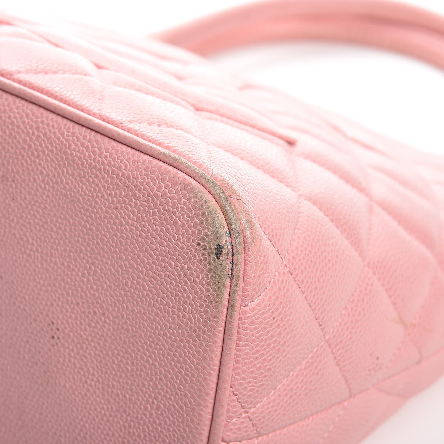 Chanel Caviar Quilted Medallion Tote Light Pink 15 of 20