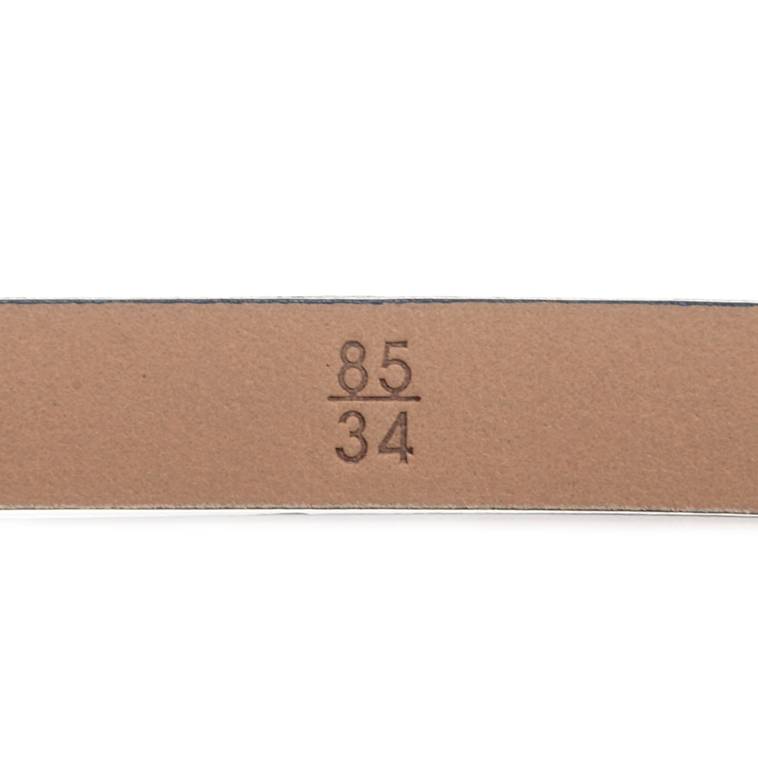 Chanel Leather CC Logo Skinny Belt 85 34 Navy Blue 5 of 7