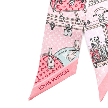Louis Vuitton Silk Monogram Let's Go BB Bandeau Pink 2 of 3