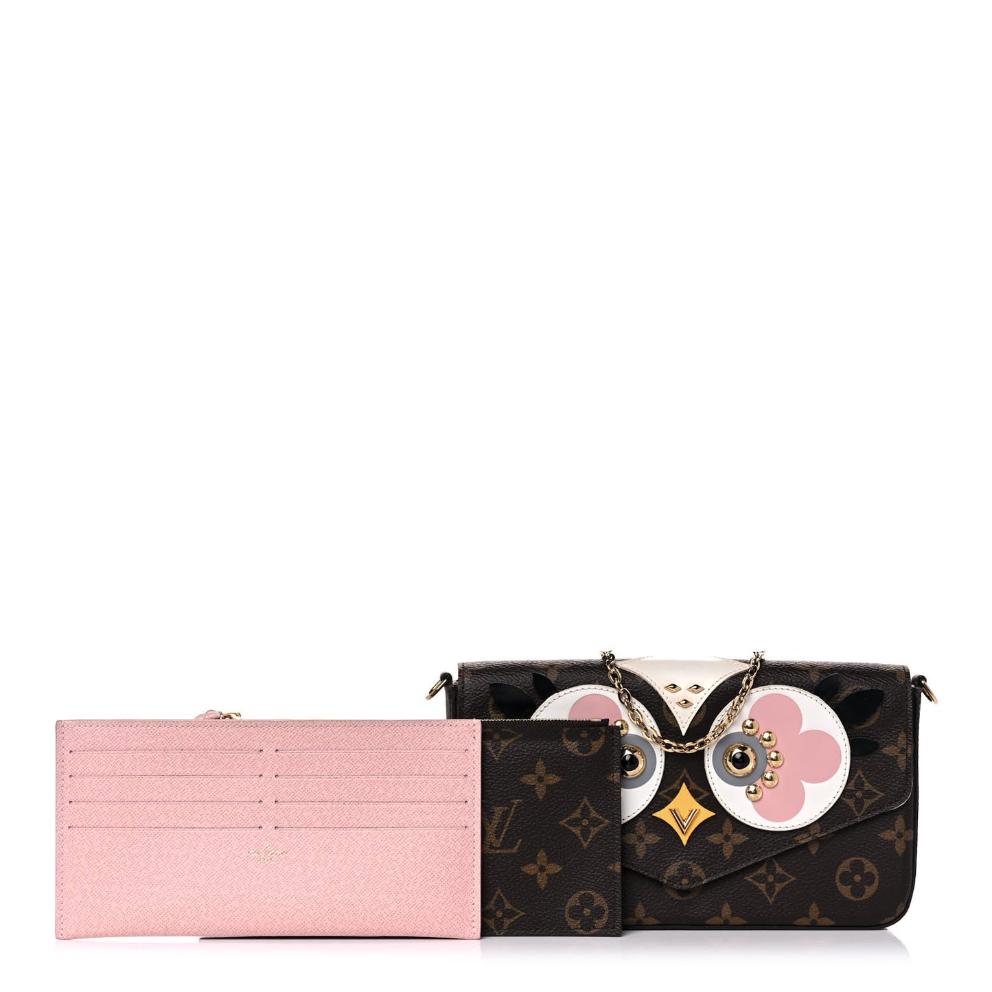 Monogram Lovely Birds Pochette Felicie Chain Wallet
