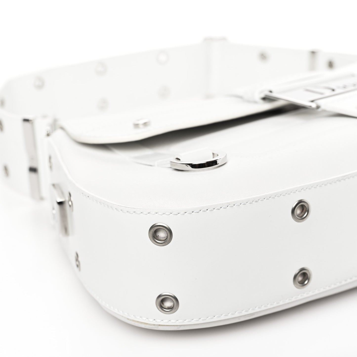 Calfskin Street Chic Bag White