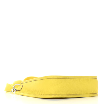 Hermes Taurillon Clemence Evelyne TPM Lime 3 of 4
