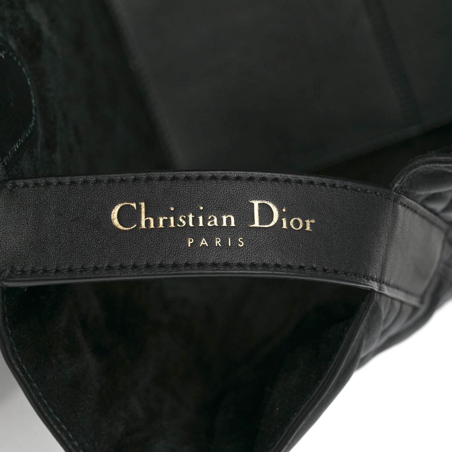 Christian Dior Calfskin Macrocannage Large Toujours Black 1756750