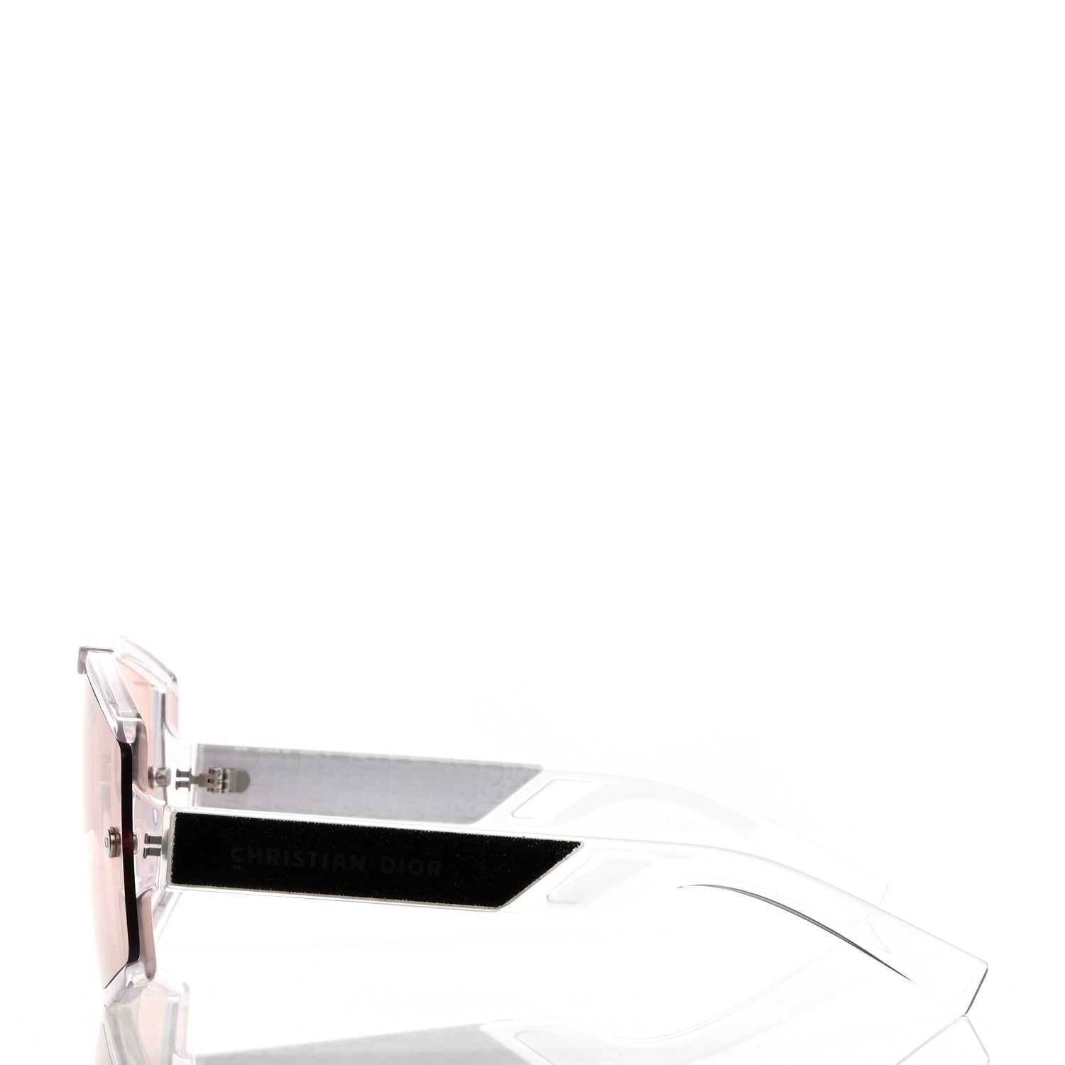 Christian Dior Acetate Diorxtrem MU Oblique Mask Sunglasses Crystal 4 of 9