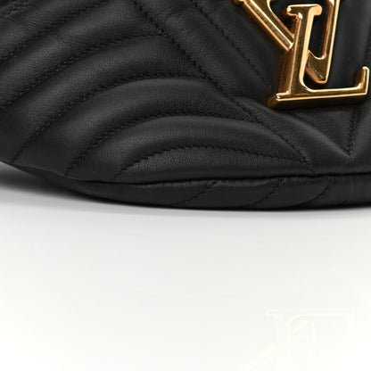 Louis Vuitton Calfskin Quilted New Wave Bumbag Black 8 of 11