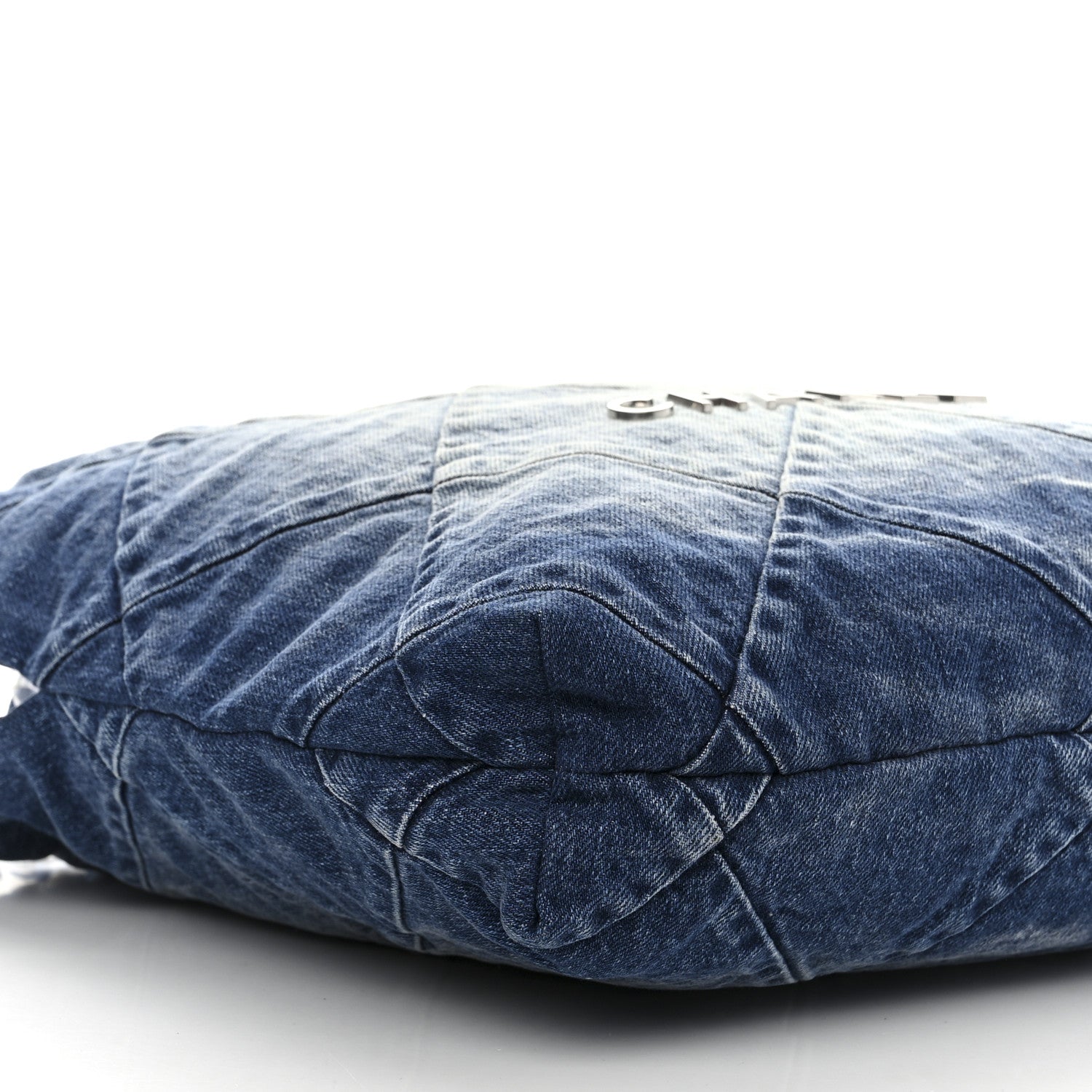 Chanel Denim Quilted Small Chanel 22 Blue 10 of 12