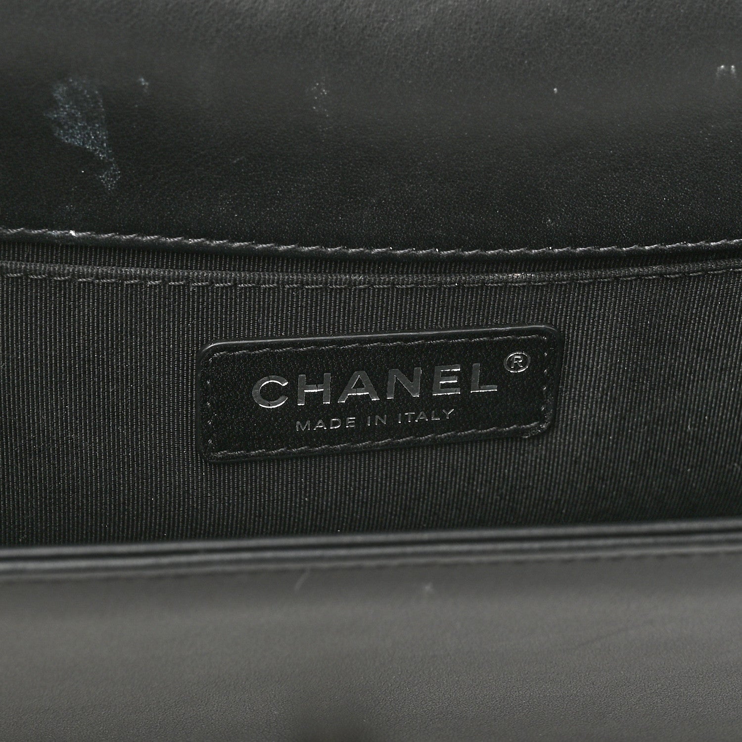 Chanel Calfskin Quilted Medium Boy Flap Black 7 of 12