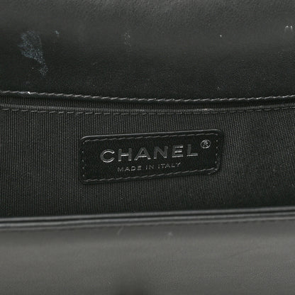 Chanel Calfskin Quilted Medium Boy Flap Black 7 of 12
