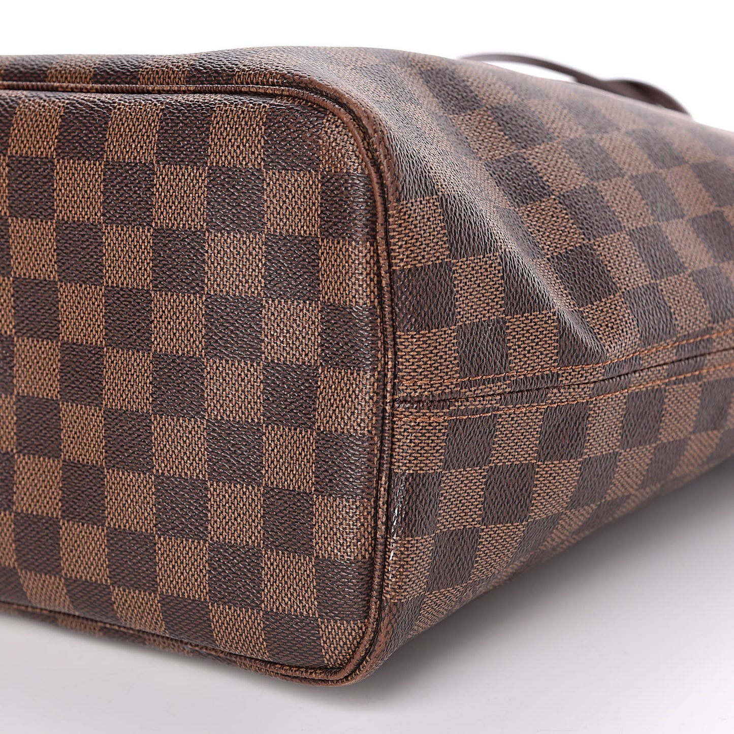 Damier Ebene Neo Neverfull MM Rose Ballerine