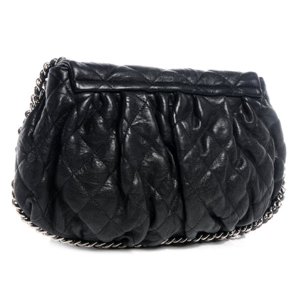Chanel Lambskin Chain Around Medium Messenger Bag Black 3 of 8