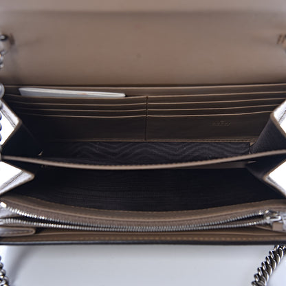 Gucci GG Supreme Monogram Mini Dionysus Chain Wallet Beige Taupe 5 of 11