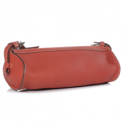 Hermes Taurillon Clemence Doremi 25 Sanguine 3 of 7