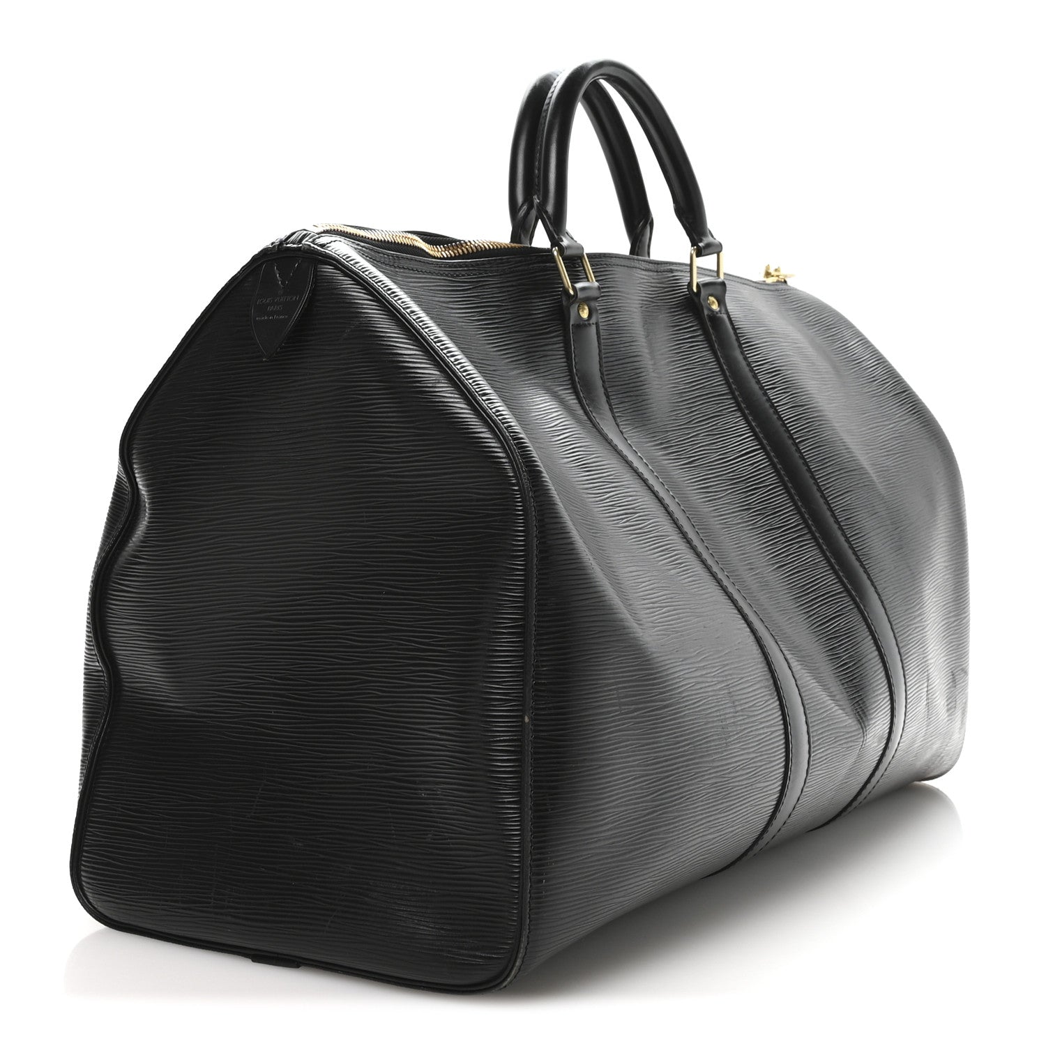 Louis Vuitton Epi Keepall 50 Black 2 of 11