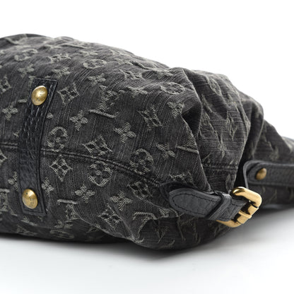Louis Vuitton Denim Neo Cabby GM Black 9 of 12