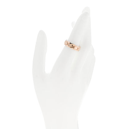 Chanel 18K Beige Gold Small Coco Crush Ring 54 6.75 2 of 7