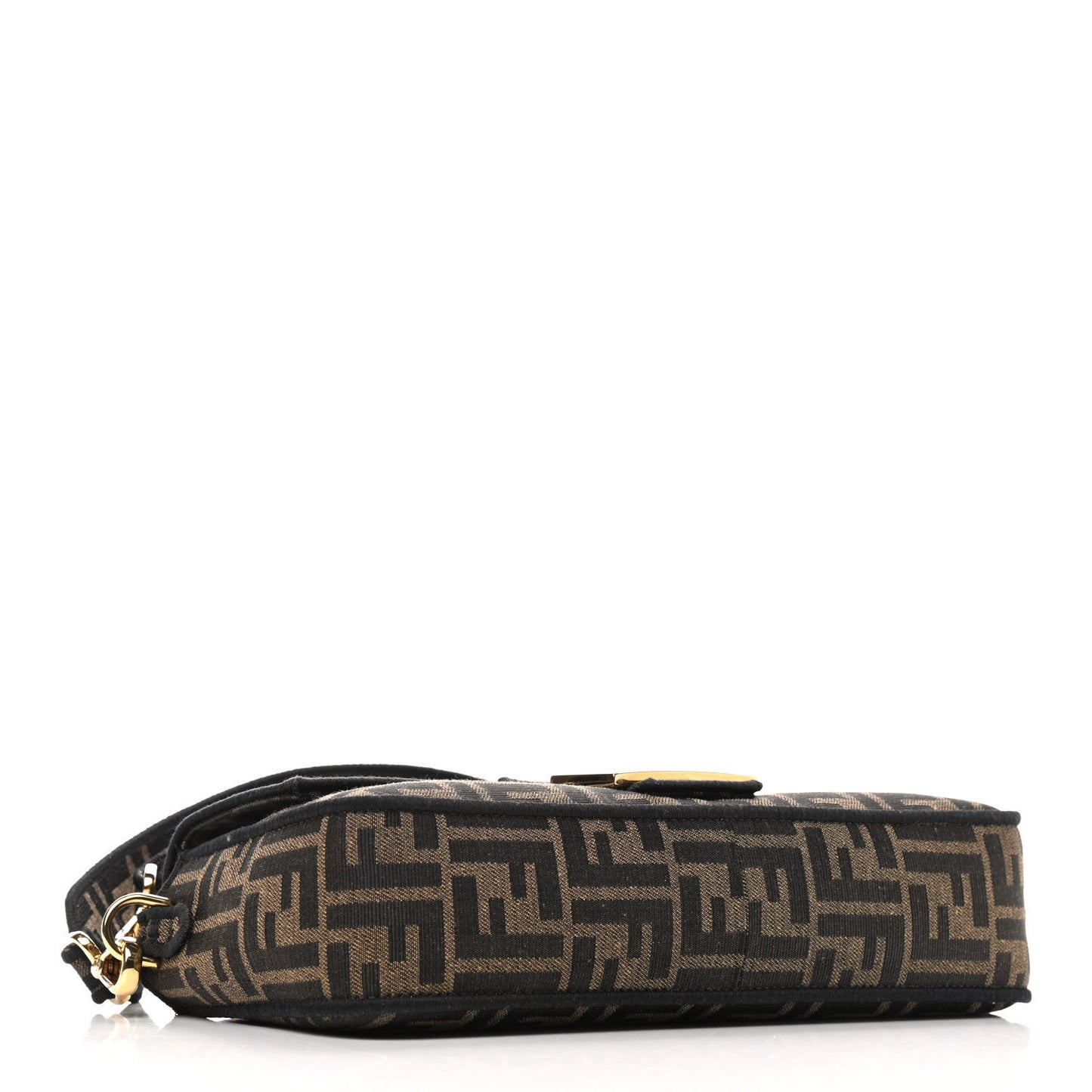 Fabric Jacquard FF 1974 Medium Baguette Tobacco Moro Black