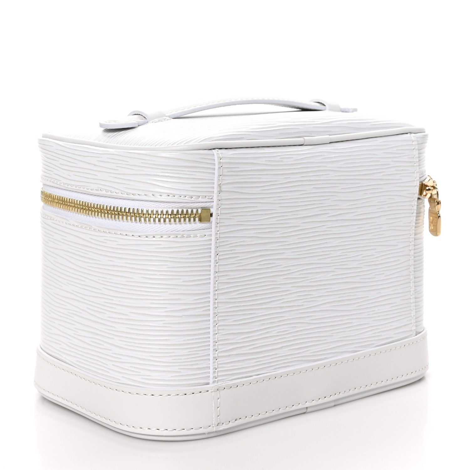 Louis Vuitton Epi Nice Mini White 3 of 10