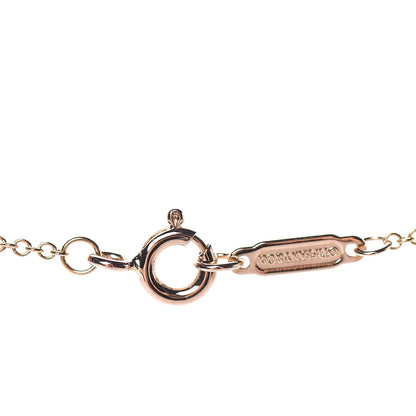 Tiffany 18K Rose Gold Diamond Heart Pendant Necklace 6 of 9