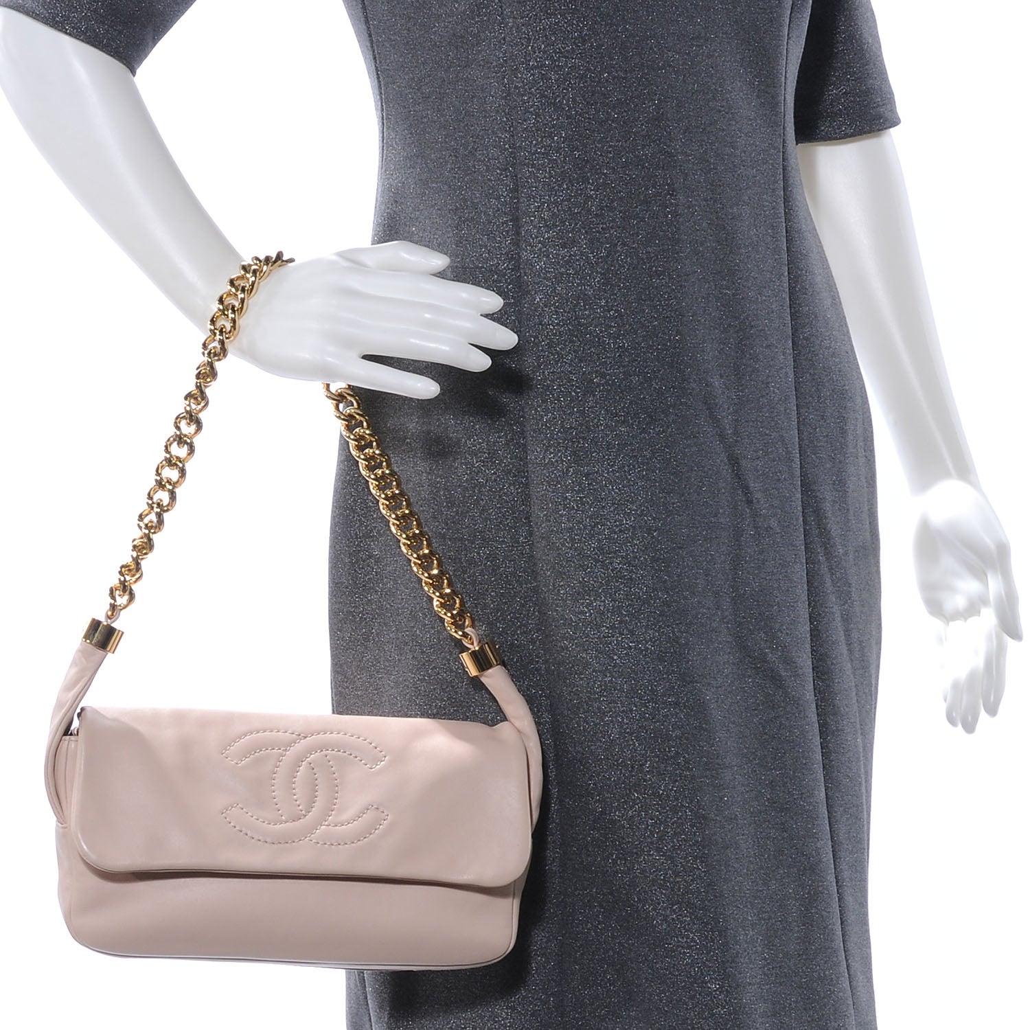 Chanel Lambskin Medium Rodeo Drive Flap Beige 2 of 7