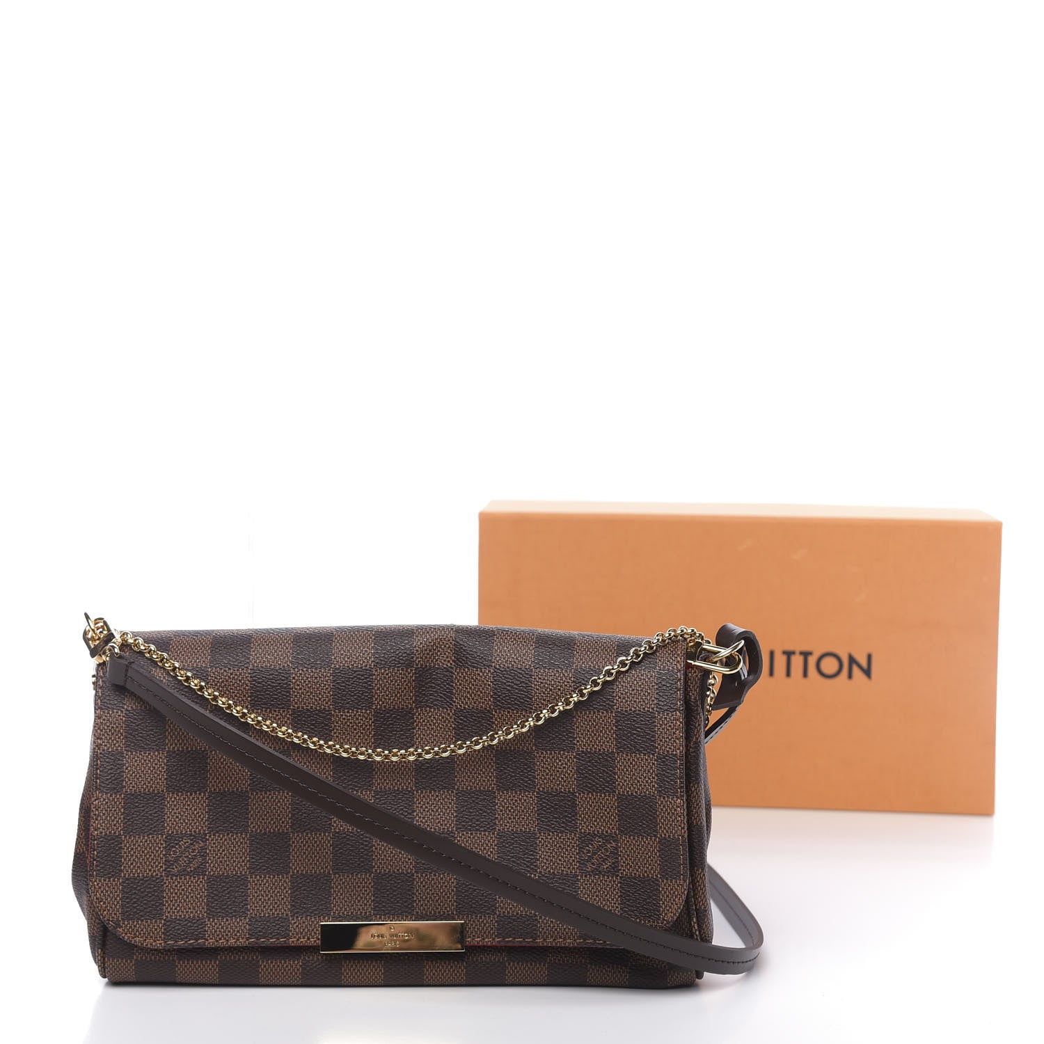 Louis Vuitton Damier Ebene Favorite MM 12 of 12