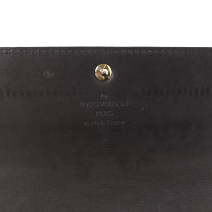 Louis Vuitton Vernis Sarah Wallet Rouge Fauviste 6 of 7