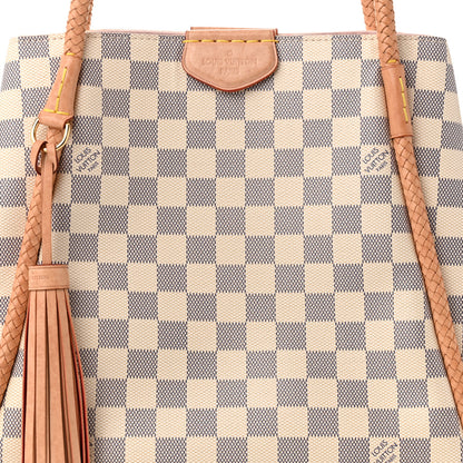 Louis Vuitton Damier Azur Propriano Rose Ballerine 8 of 13