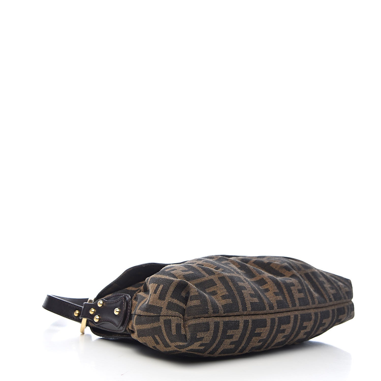 Fendi Zucca Small Chef Shoulder Bag Tobacco 4 of 10