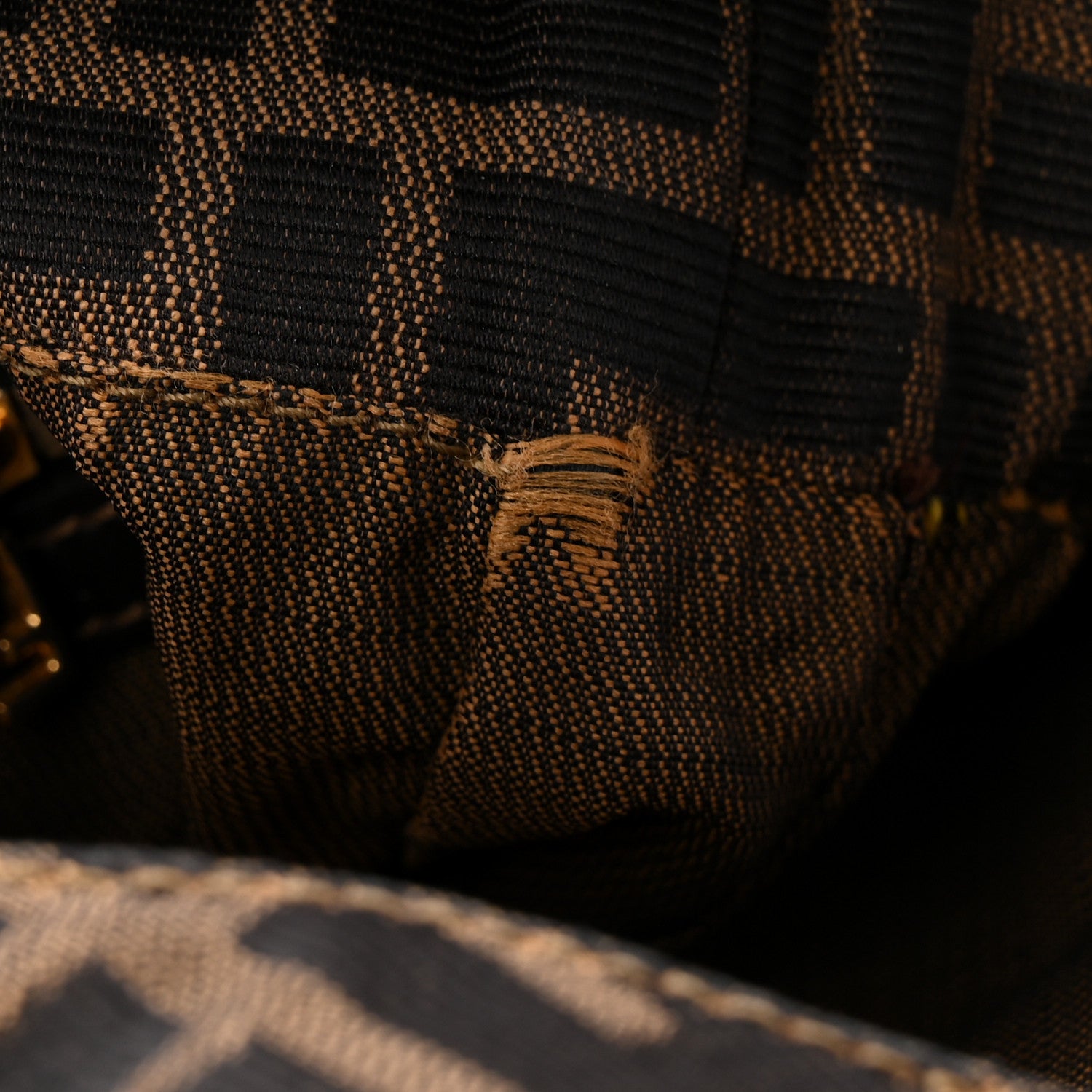Fendi Zucca Hobo Tobacco 10 of 10