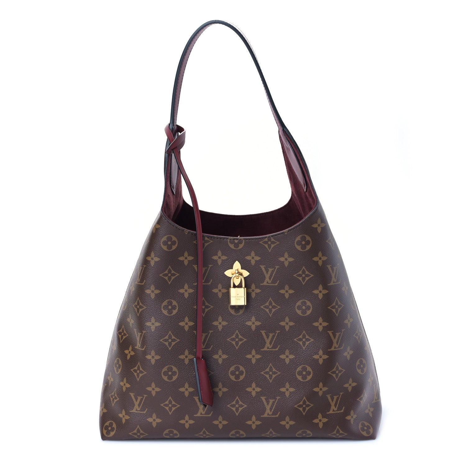 Louis Vuitton Monogram Flower Hobo Bordeaux 1 of 8