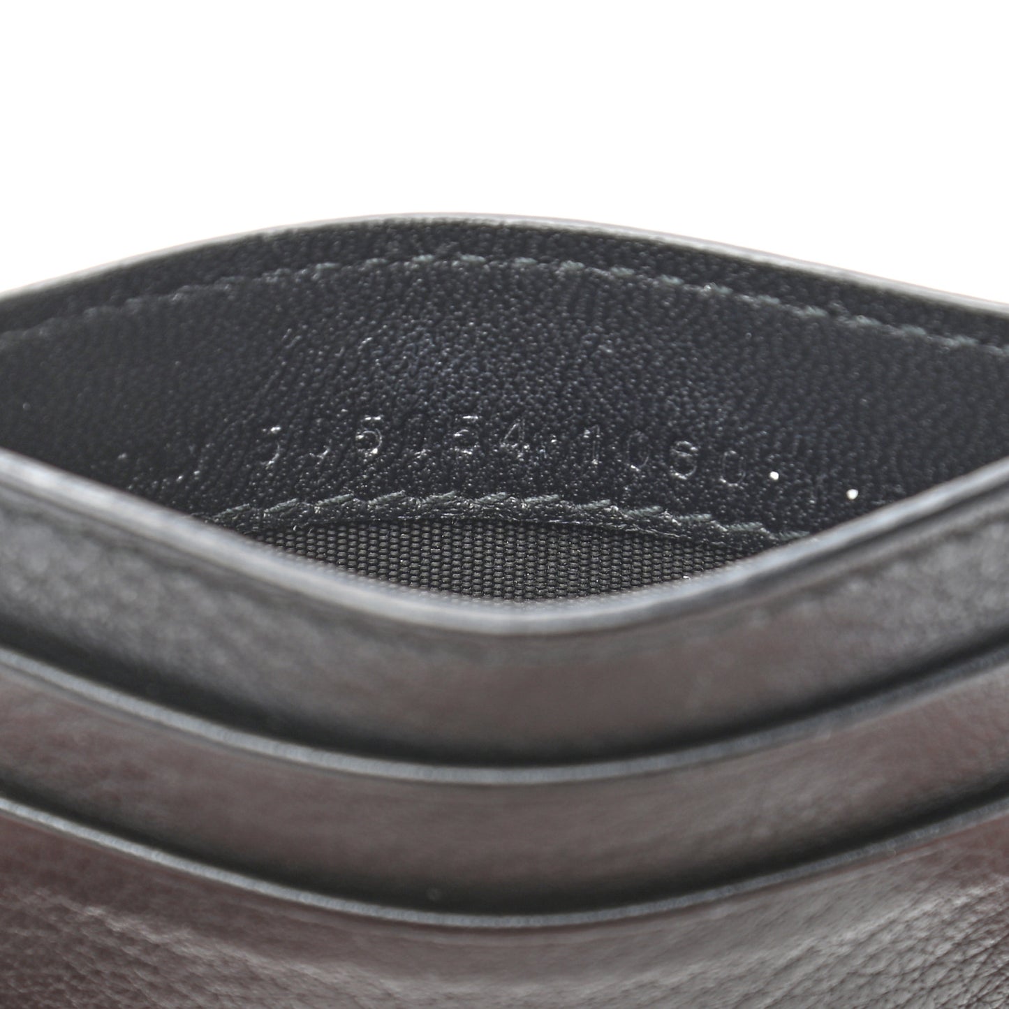 Calfskin Multi Card Case Black