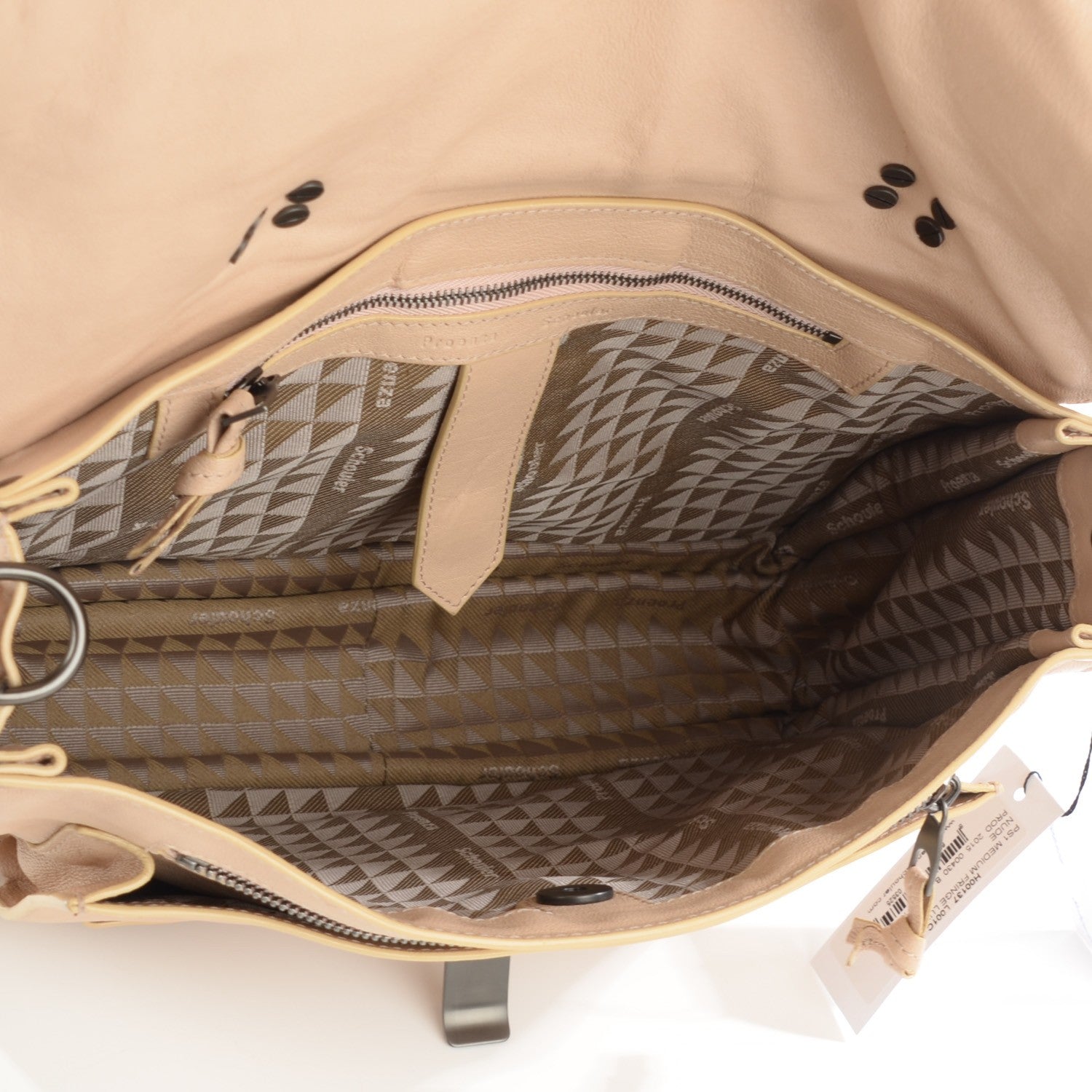 Proenza Schouler Lambskin Fringe Medium PS1 Satchel Nude 5 of 8