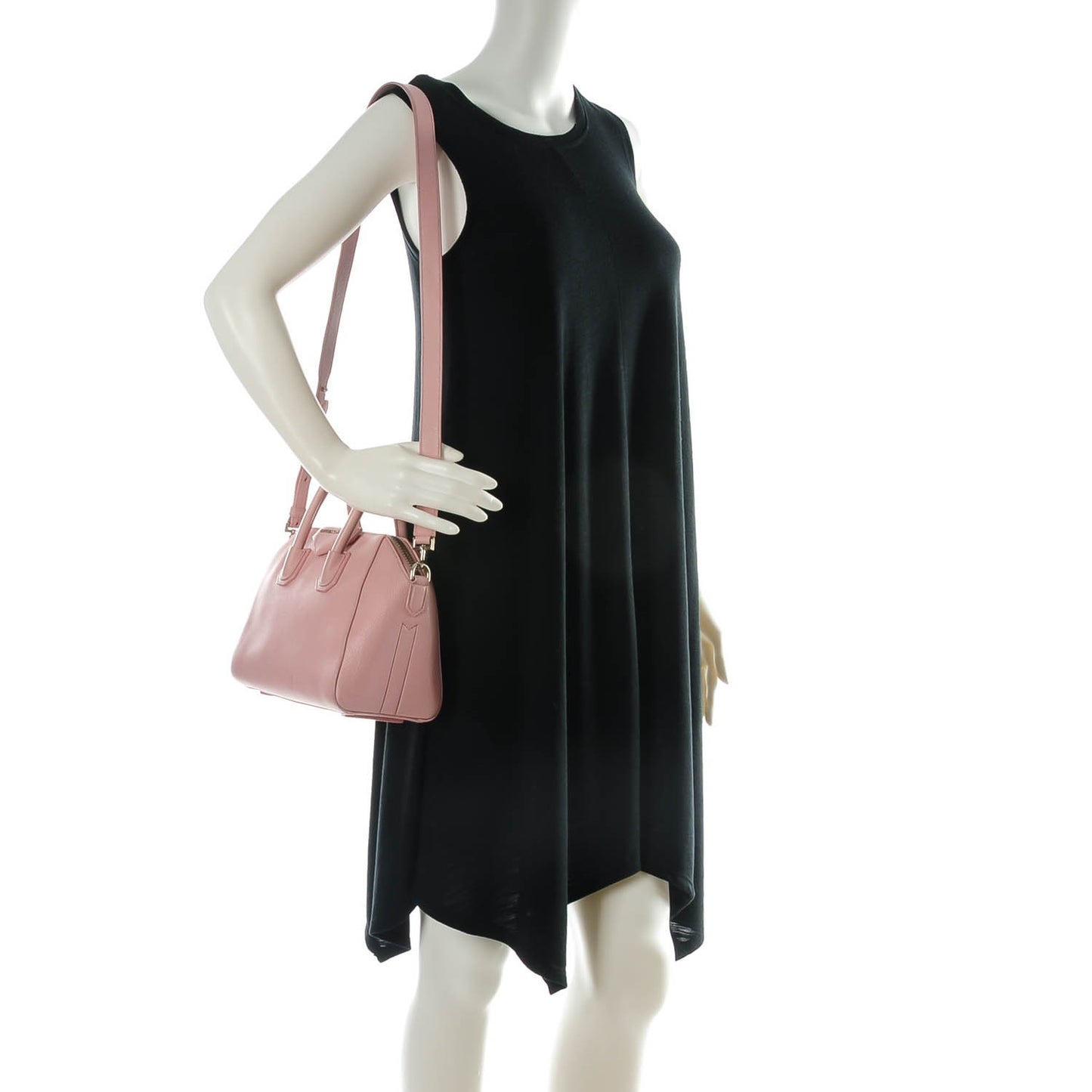 Sugar Goatskin Mini Antigona Pink
