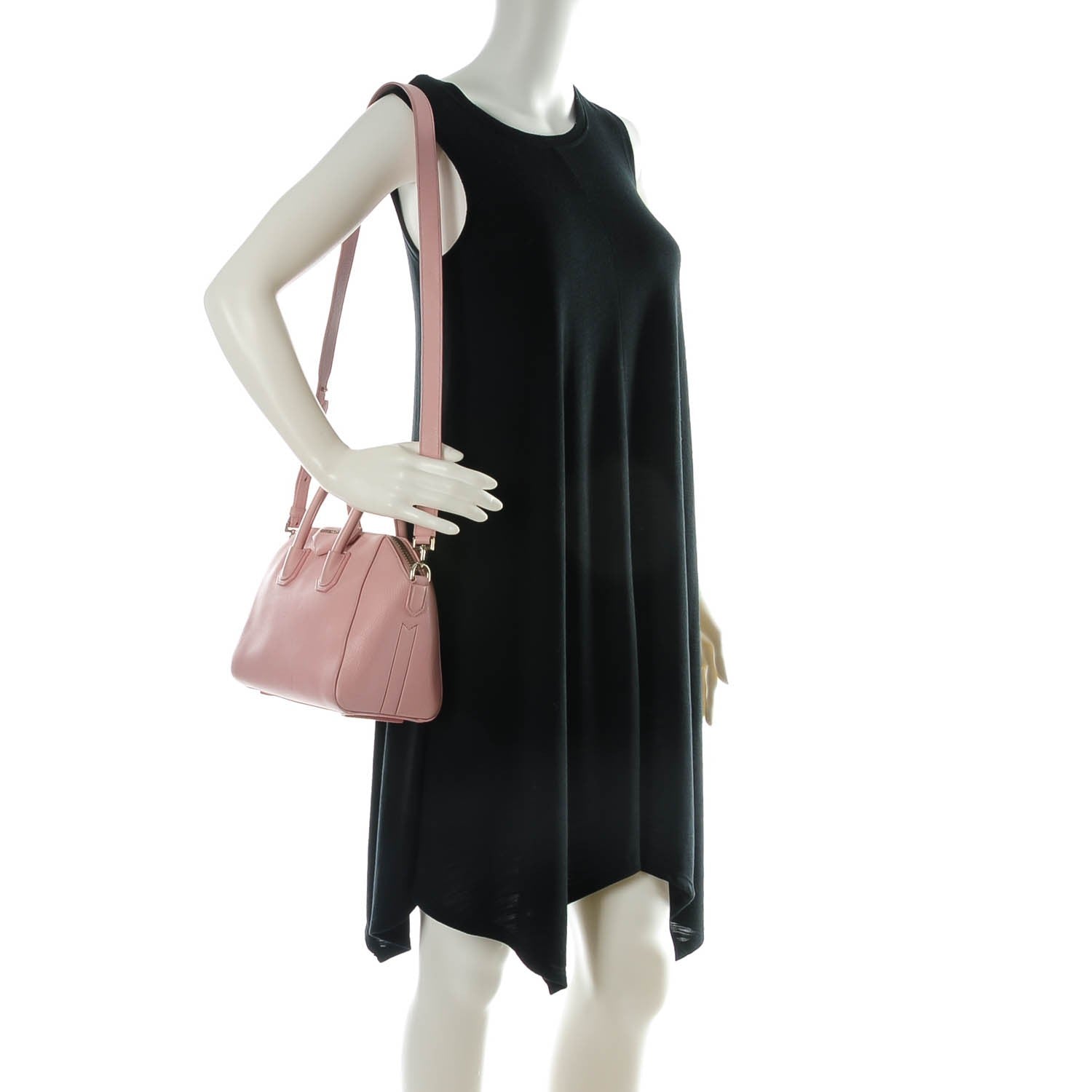 Givenchy Sugar Goatskin Mini Antigona Pink 2 of 7