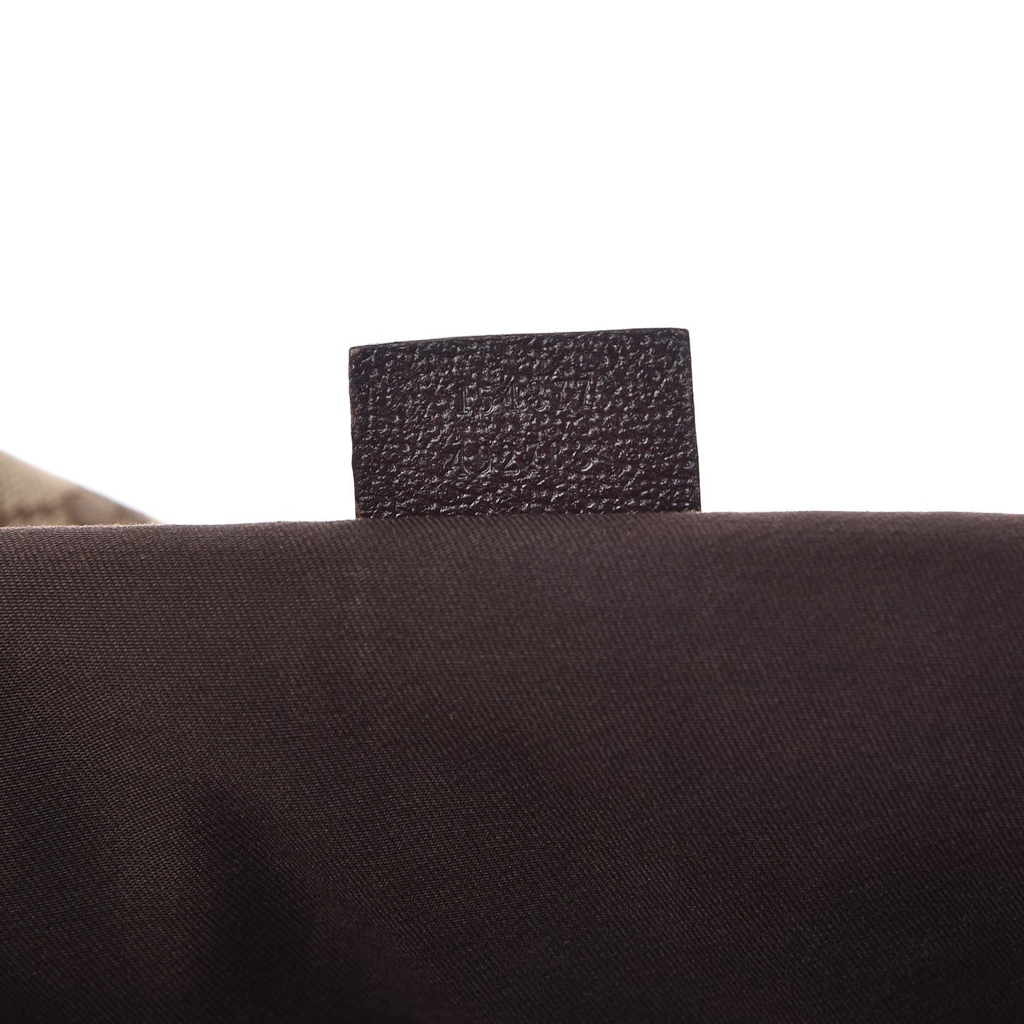 Monogram Bamboo Boston Dark Brown
