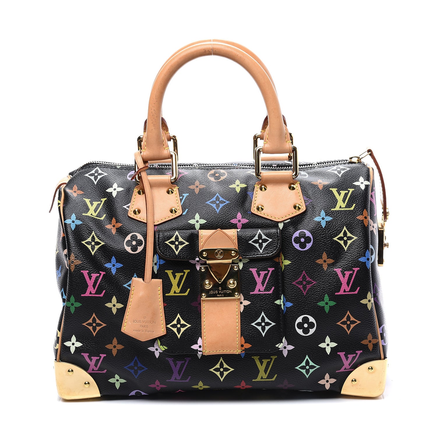 Monogram Multicolor Speedy 30 Black