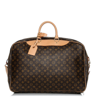 Louis Vuitton Monogram Alize 2 Compartment Luggage Travel Bag 1 of 7