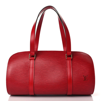 Louis Vuitton Epi Soufflot Castillan Red 3 of 9