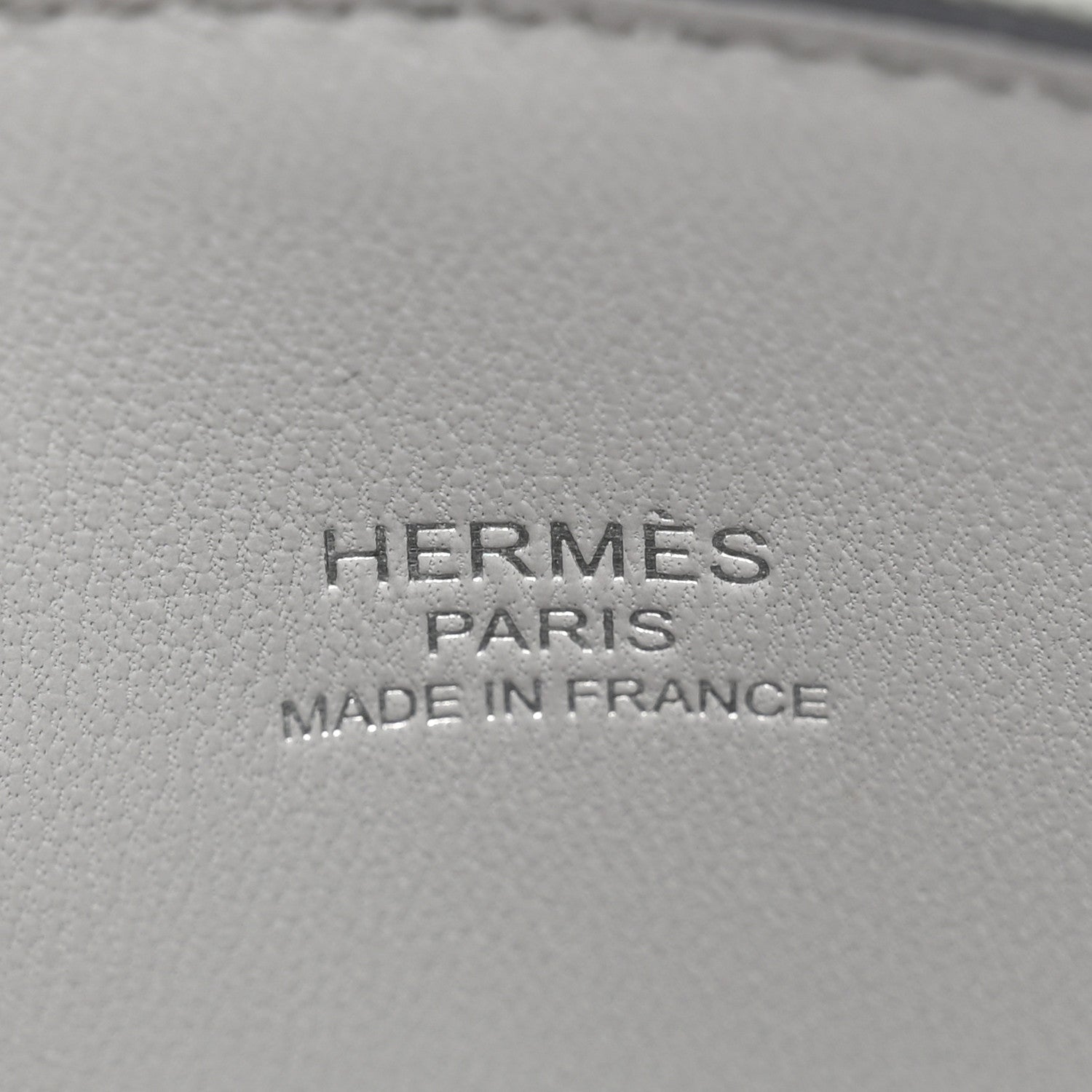 Hermes Metallic Chevre Chamkilight Mini 1923 Bolide Argent 6 of 11
