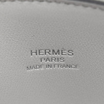Hermes Metallic Chevre Chamkilight Mini 1923 Bolide Argent 6 of 11