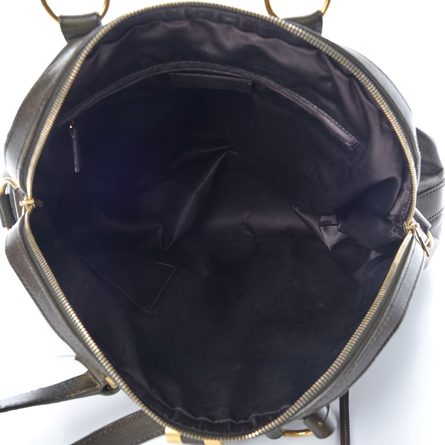 Saint Laurent Calfskin Oversized Muse Dark Grey 5 of 20