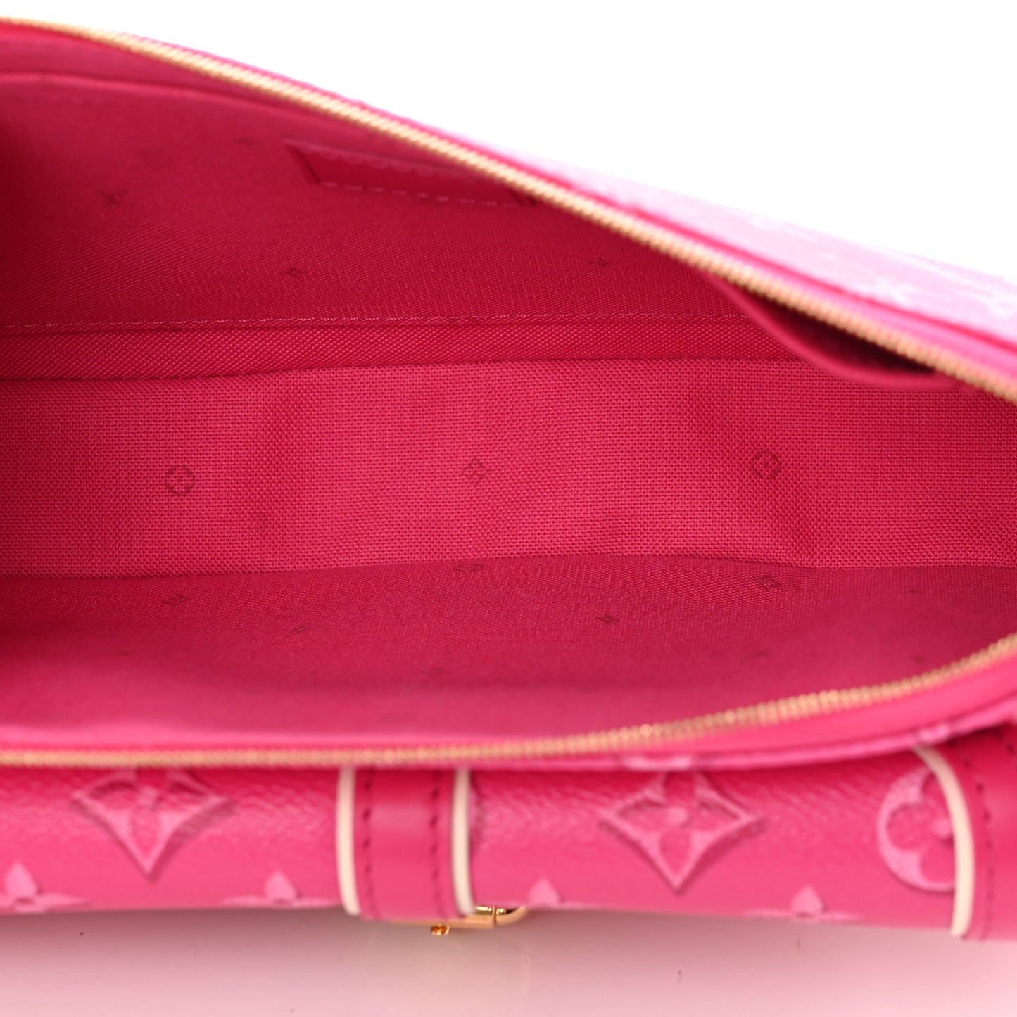 Monogram Fall For You Maxi Multi Pochette Accessories Fuchsia