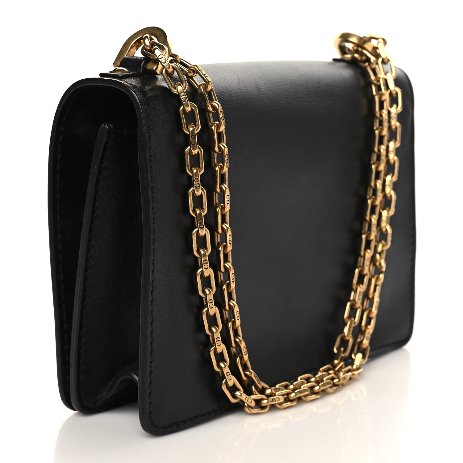 Christian Dior Calfskin J'Adior Chain Flap Bag Black 3 of 6