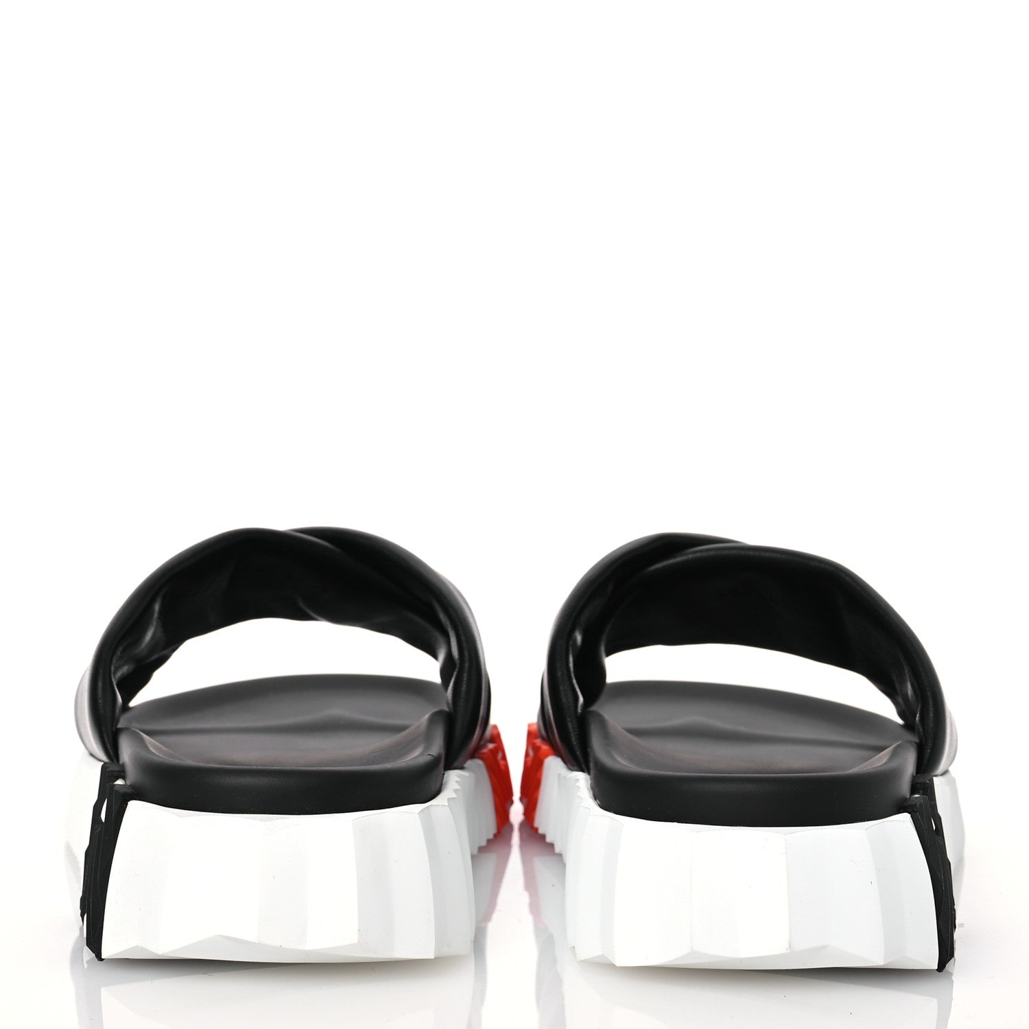 Hermes Nappa Womens Infra Sandals 39.5 Black 5 of 11