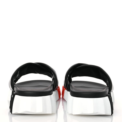 Hermes Nappa Womens Infra Sandals 39.5 Black 5 of 11