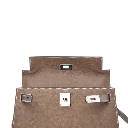 Hermes Epsom Kelly Sellier 28 Etoupe 9 of 39