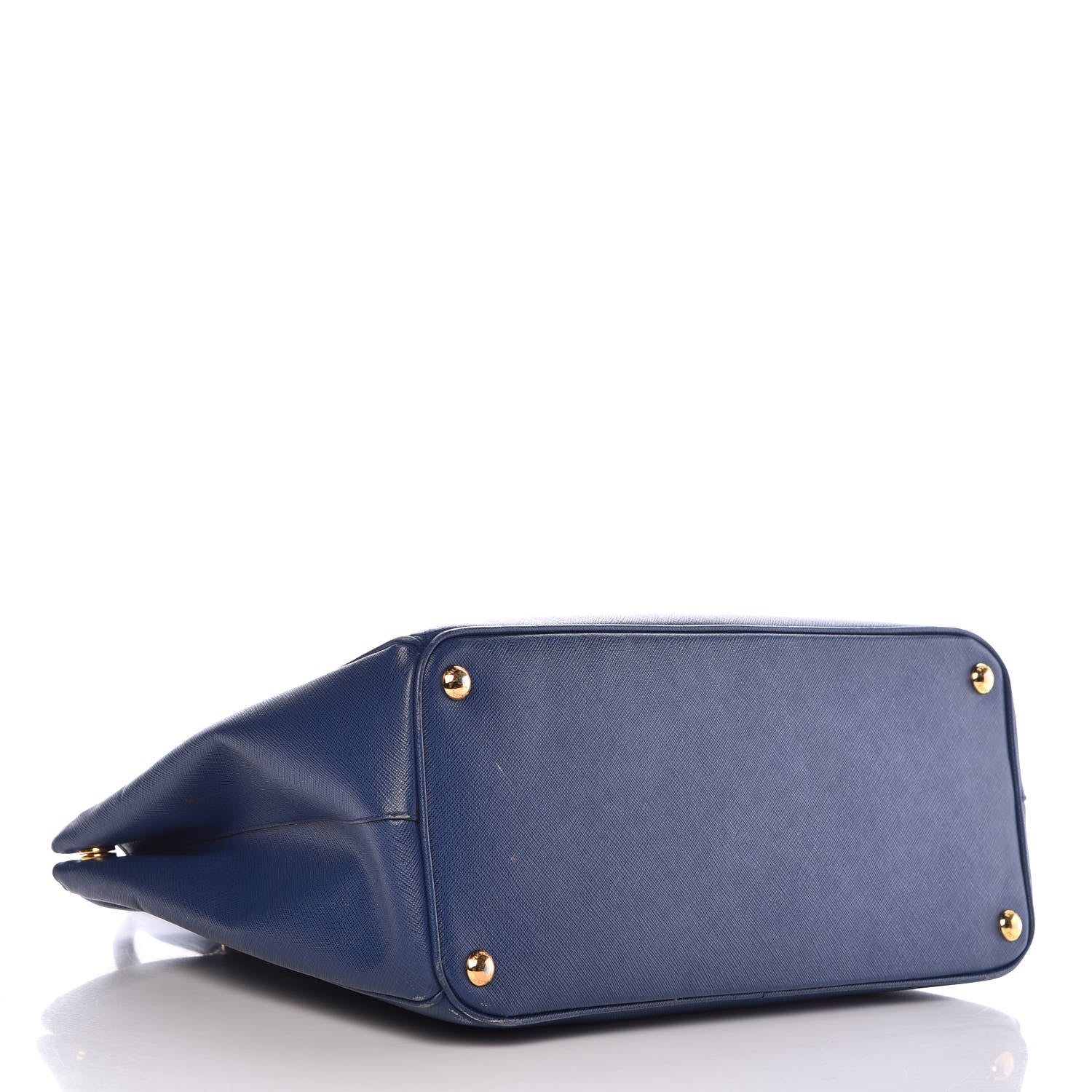 Prada Saffiano Lux Parabole Tote Bleuette 4 of 19
