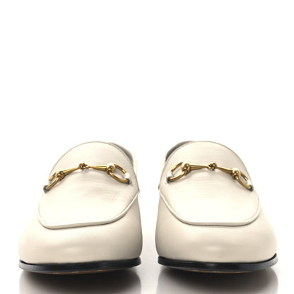 Gucci Malaga Kid Crystal Horsebit Womens Jordaan Loafers 39 Mystic White 3 of 11