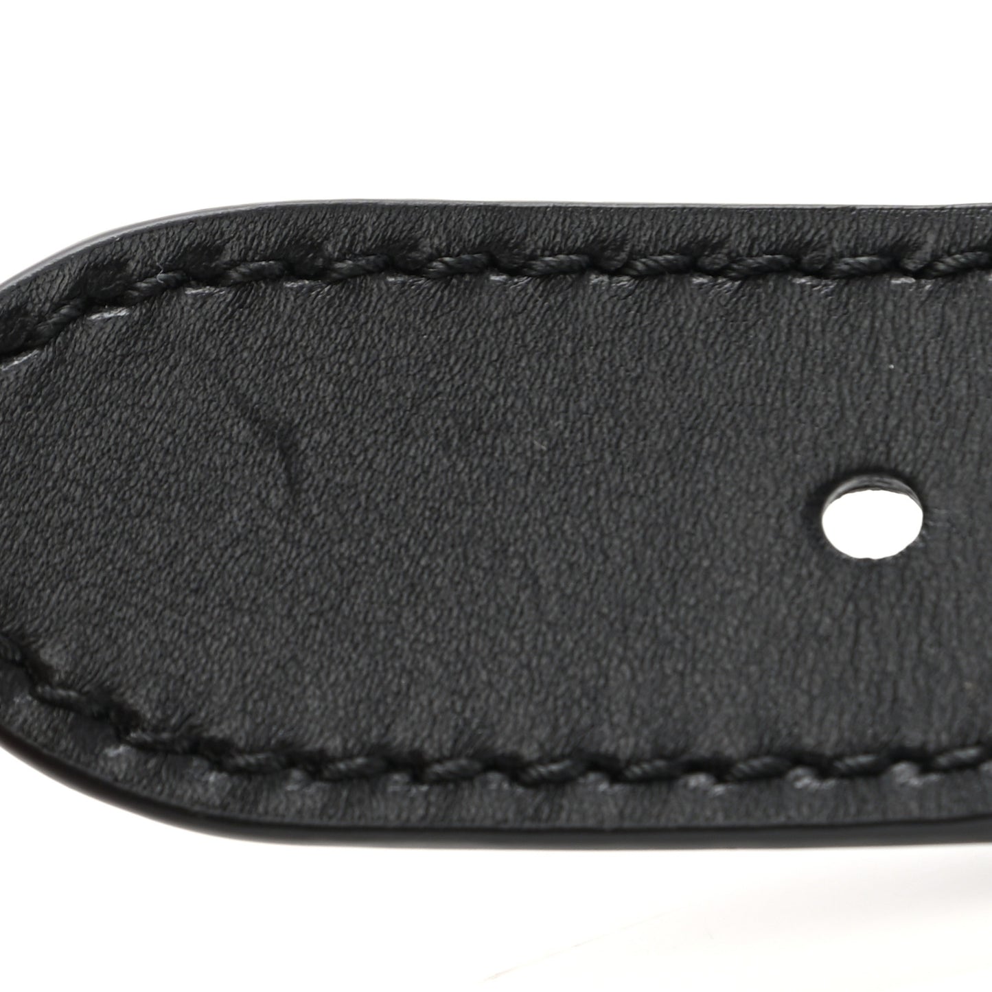 Canvas Embroidered Large Book Belt 85 34 Black Beige