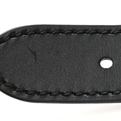 Christian Dior Canvas Embroidered Large Book Belt 85 34 Black Beige 8 of 10