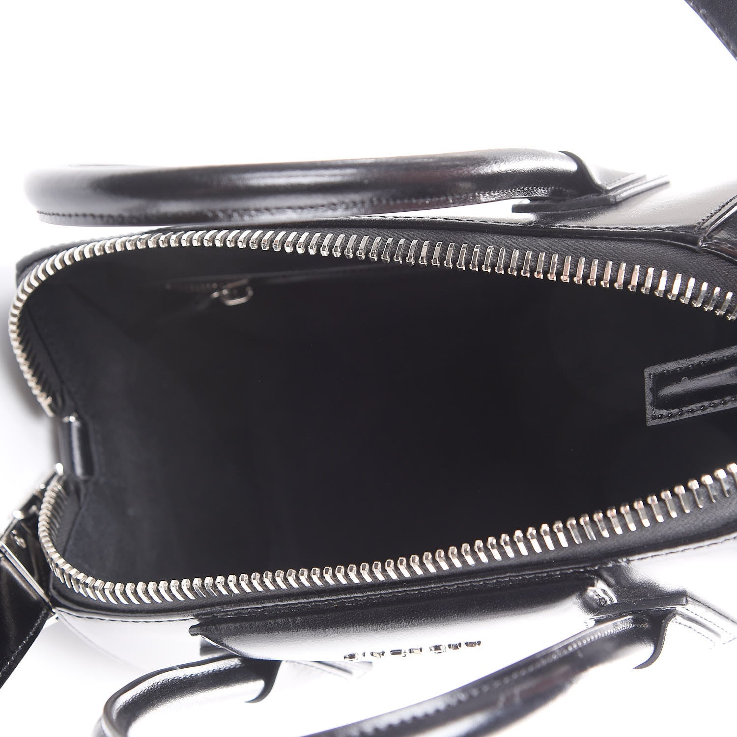 Givenchy Shiny Lord Calfskin Small Antigona Black 6 of 15
